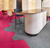 Forbo Modul'up Compact Colour 886UP43C red uni фото 2 | FLOORDEALER